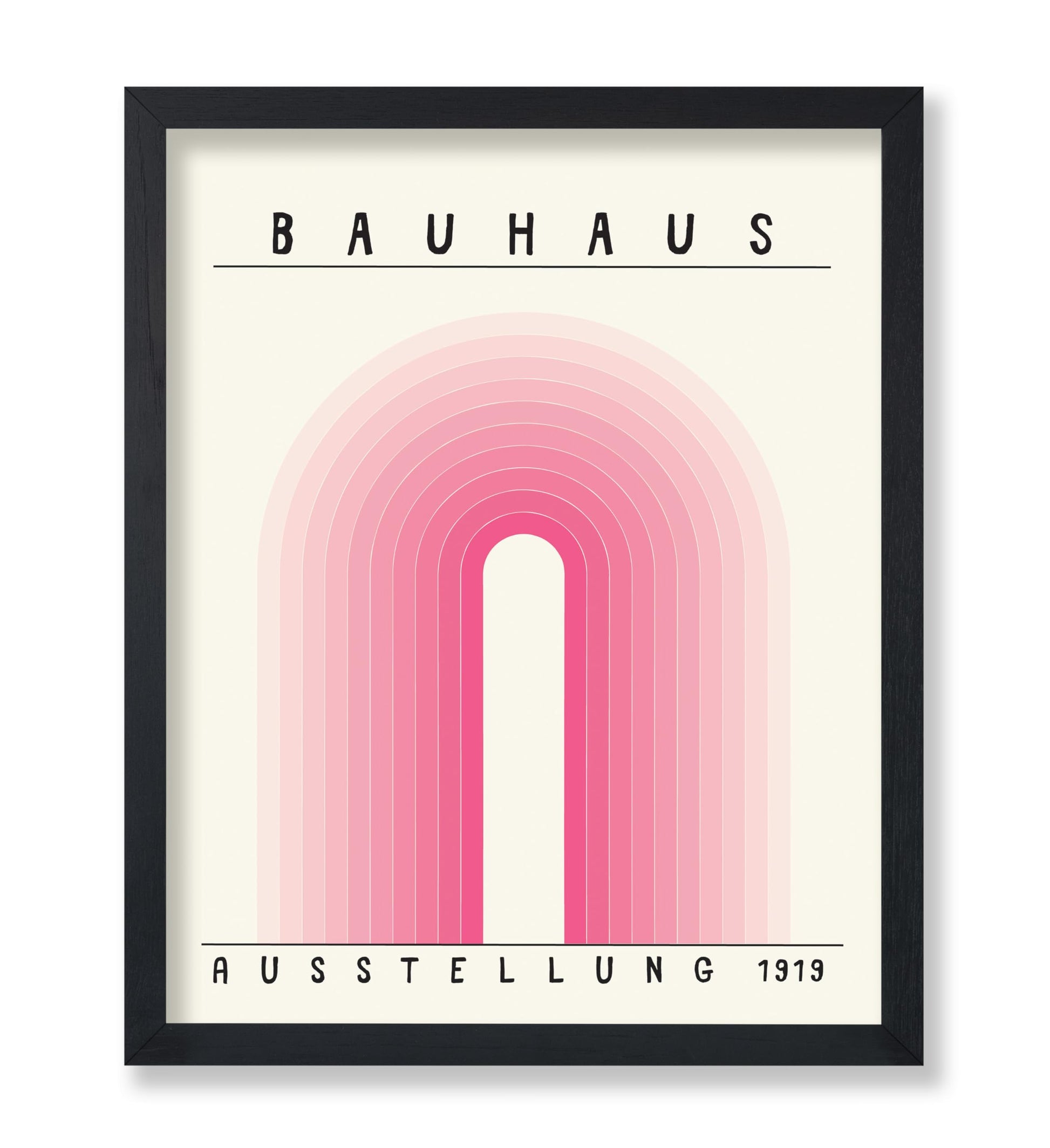 Pink Bauhaus Ausstellung 1919