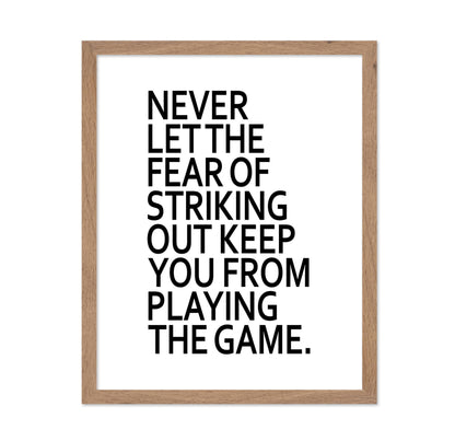 Never Let Fear