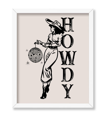 Cowgirl Howdy