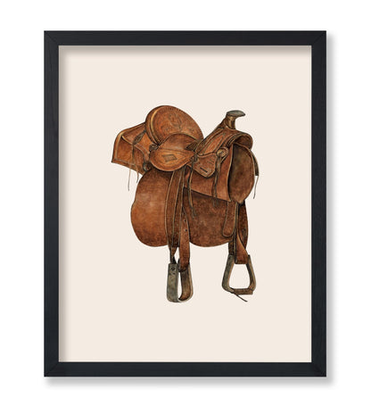 Leather Horse Saddle