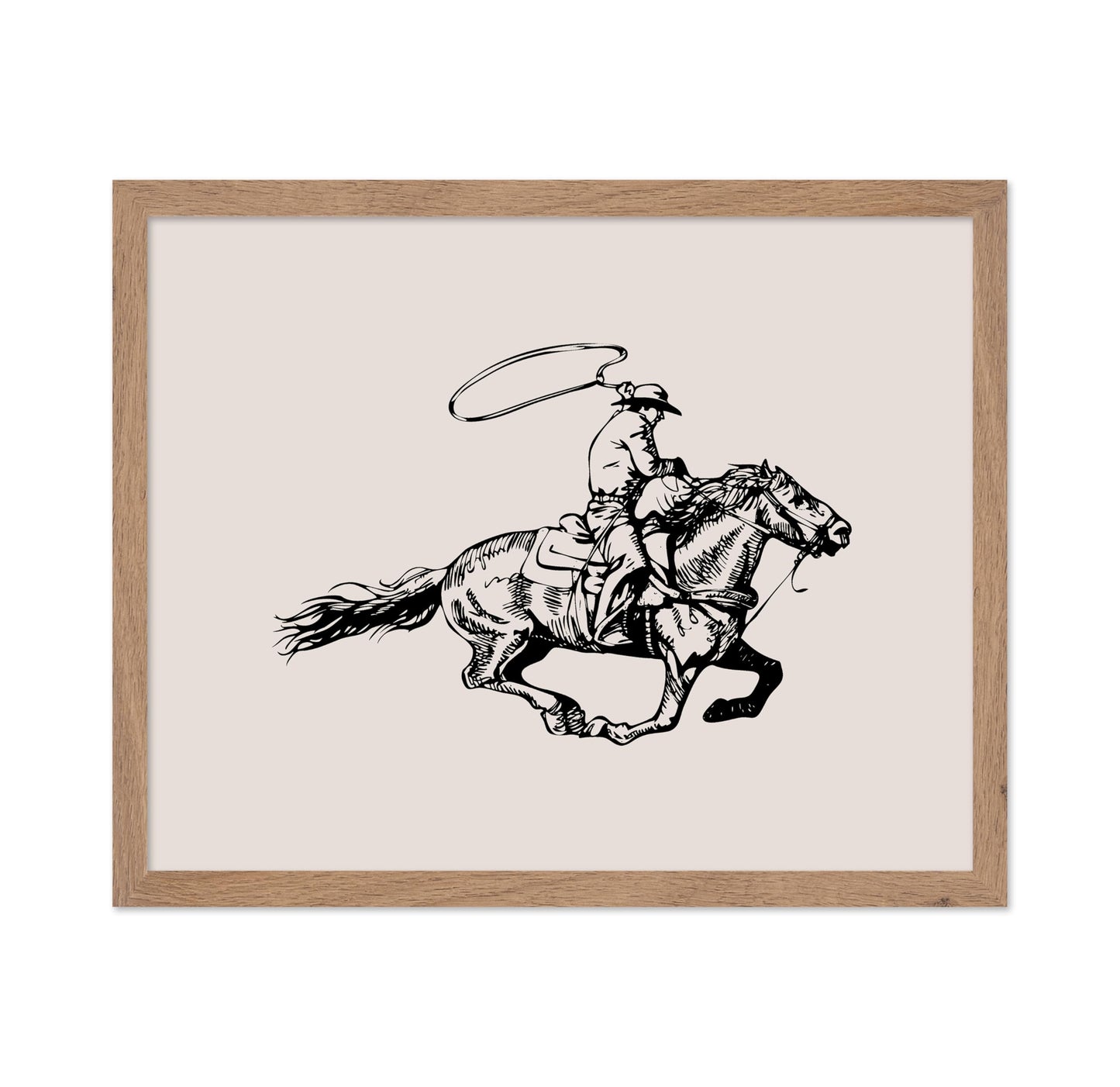 Cowboy with Lasso No2