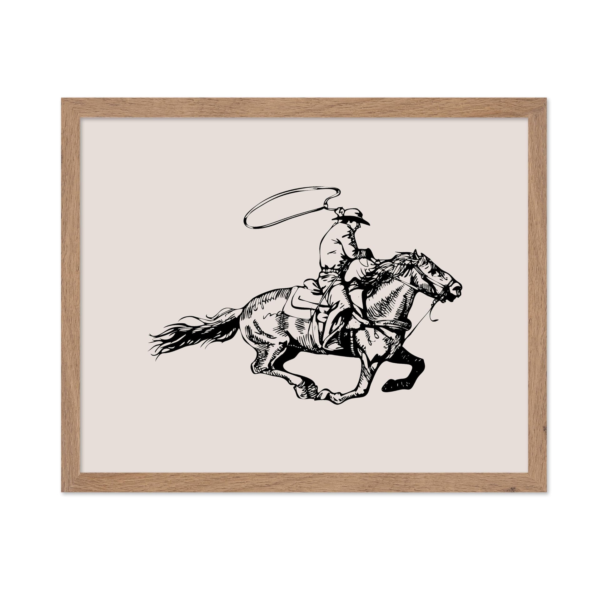 Cowboy with Lasso No2