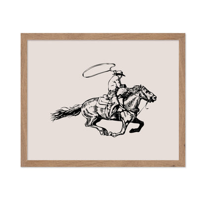 Cowboy with Lasso No2