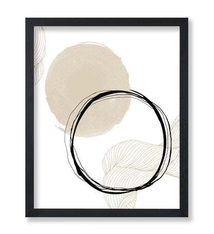Watercolor Circles No1