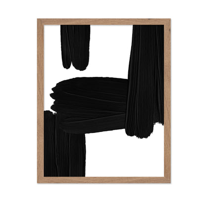 Black Paint Strokes