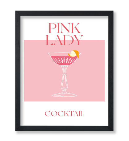 Pink Lady Cocktail