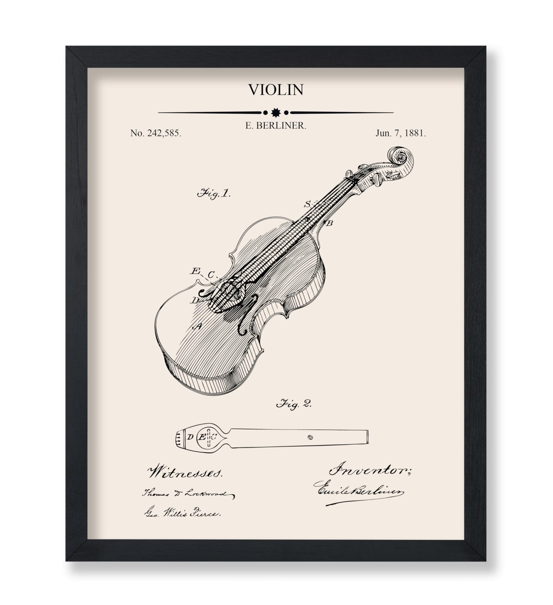 Violin Blueprint No1