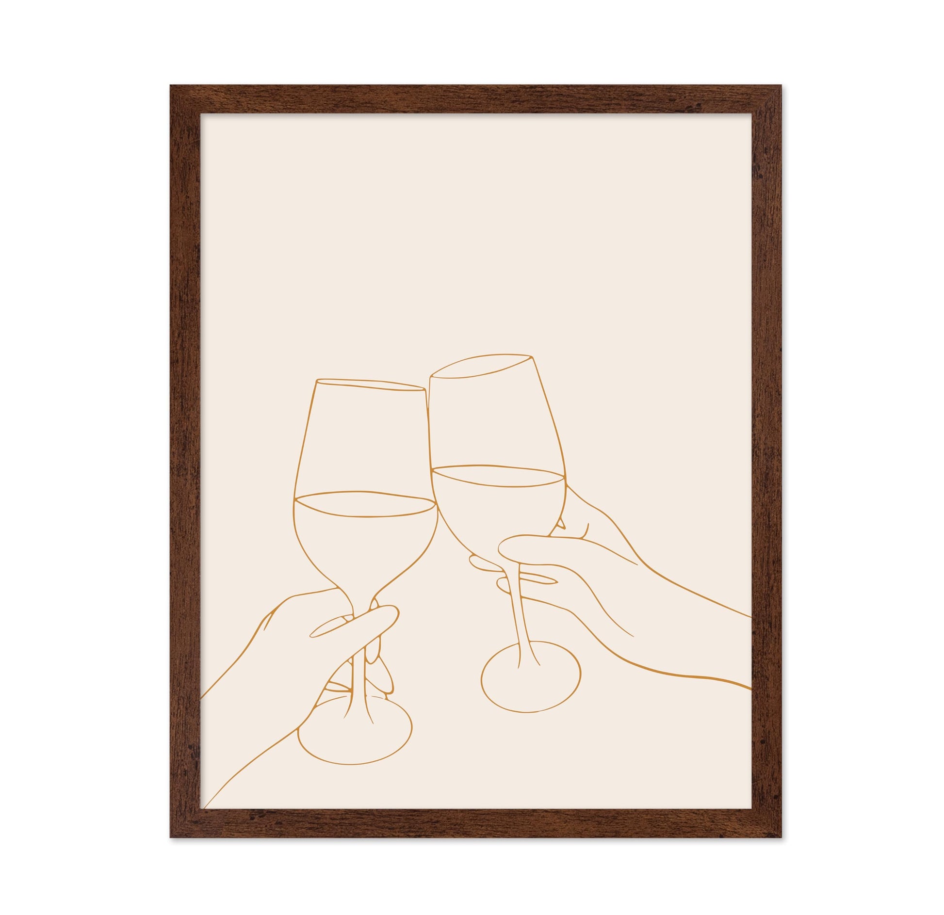 Cheers Line Drawing No3