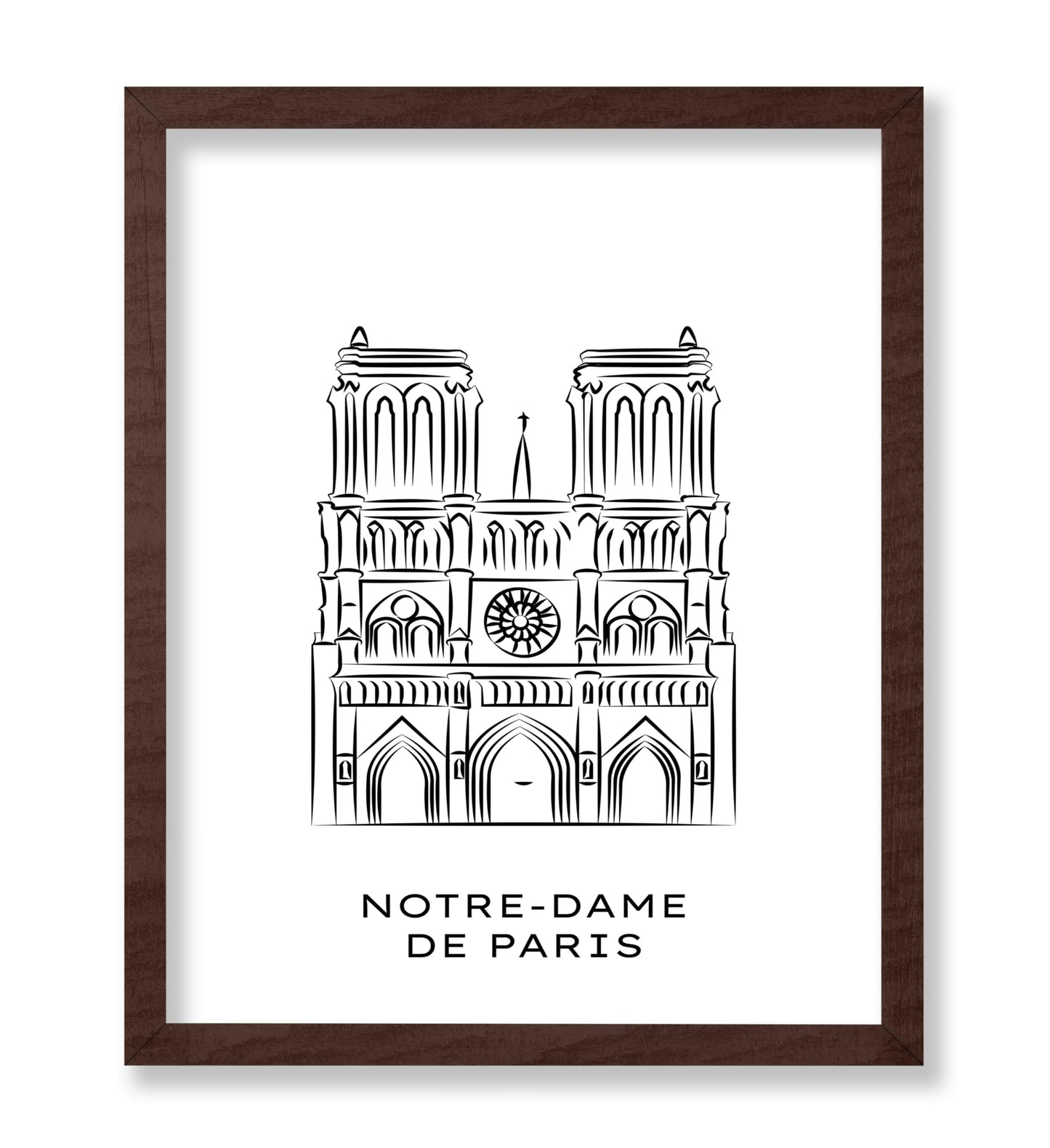 Notre Dame Cathedral Sketch