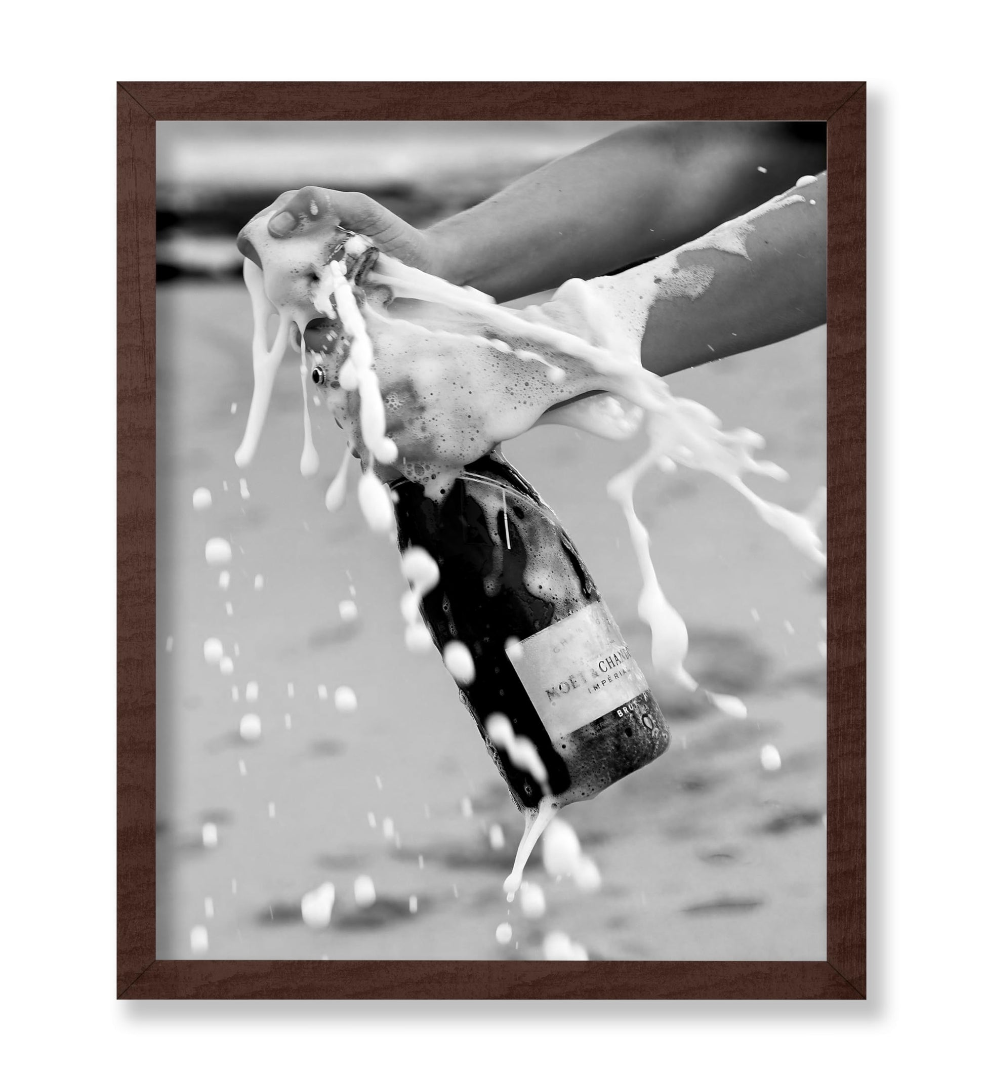 Popping Champagne Bottle