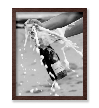Popping Champagne Bottle