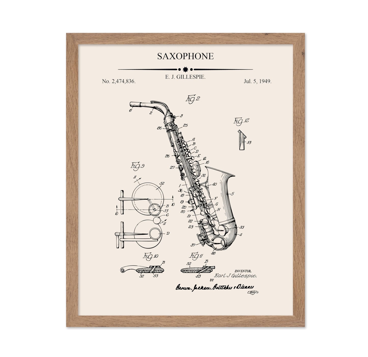 Saxophone Blueprint