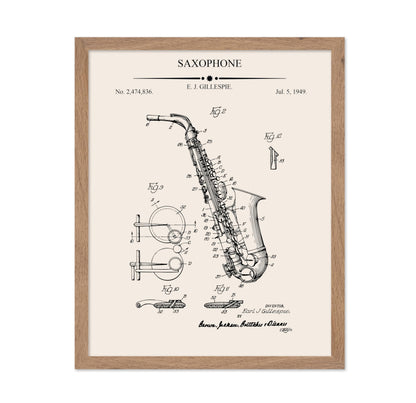 Saxophone Blueprint