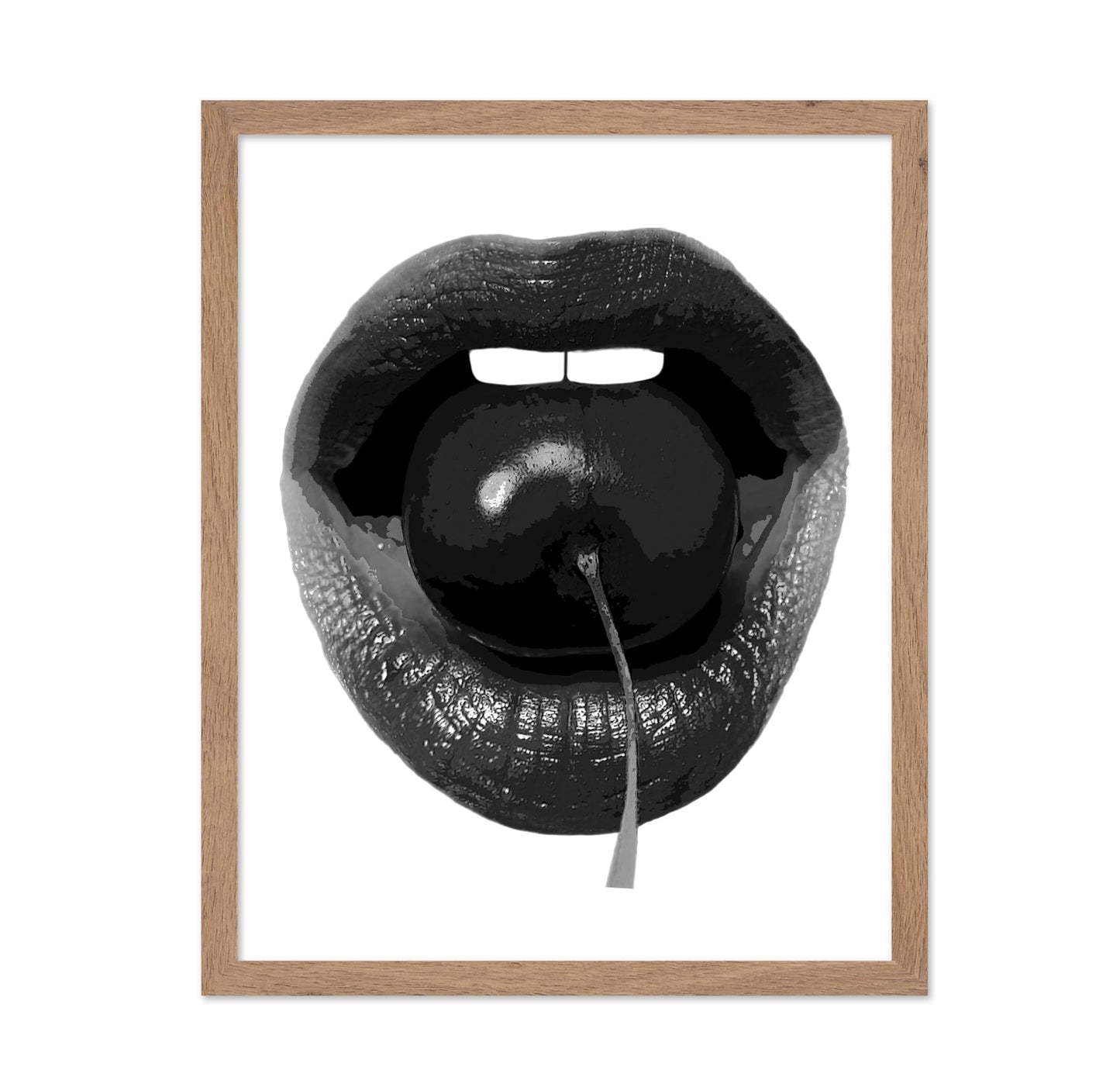 Cherry on Lips