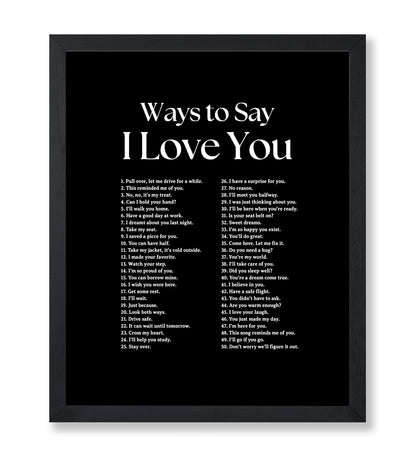 Ways To Say I Love You No6