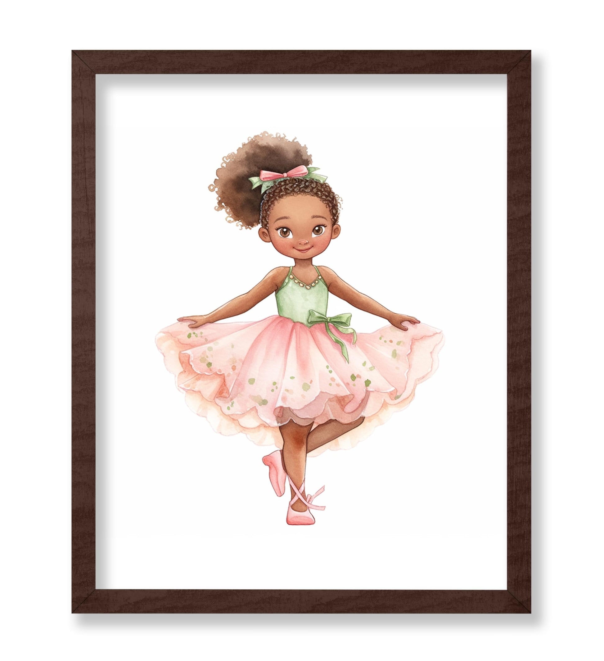 Little Black Ballerina Girl No1