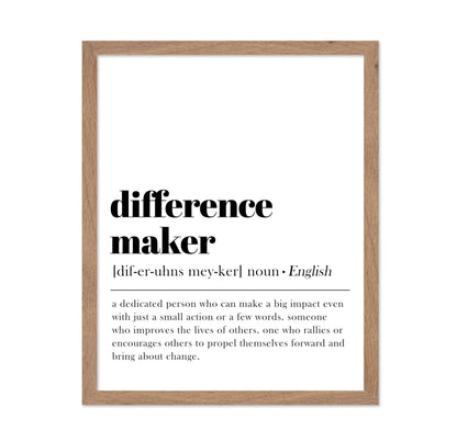 Difference Maker