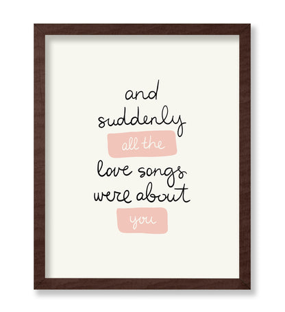All The Love Songs