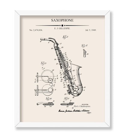 Saxophone Blueprint