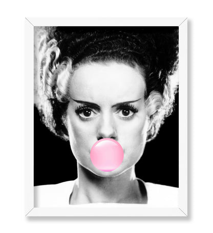 Frankenstein's Bride Pink Bubble Gum