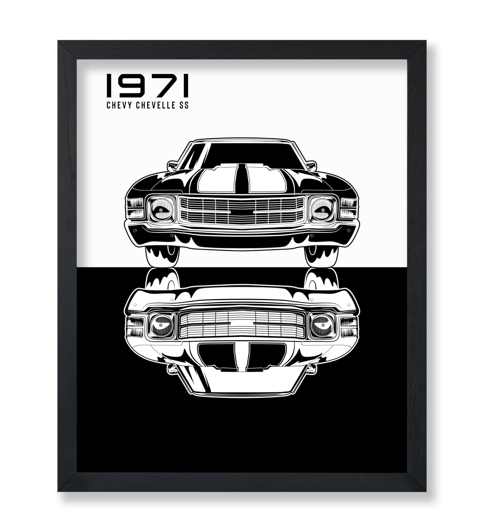 Classic Car Silhouette No1