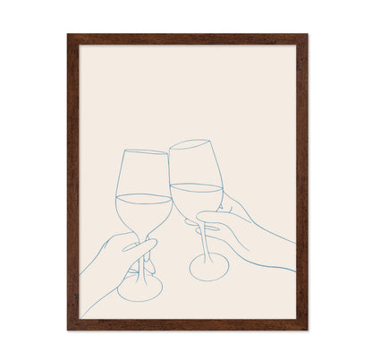 Cheers Line Drawing No5