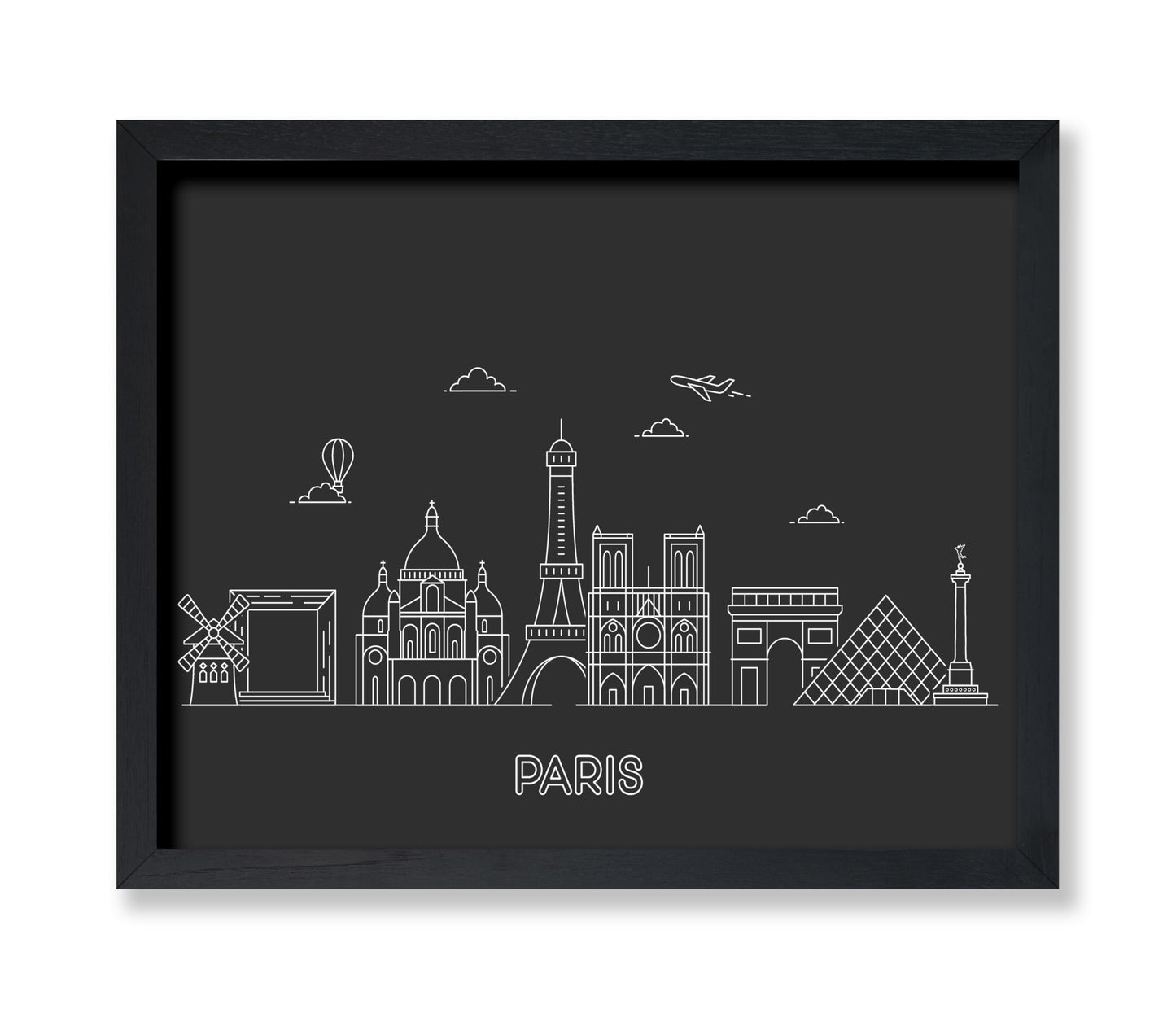 Paris Skyline No1