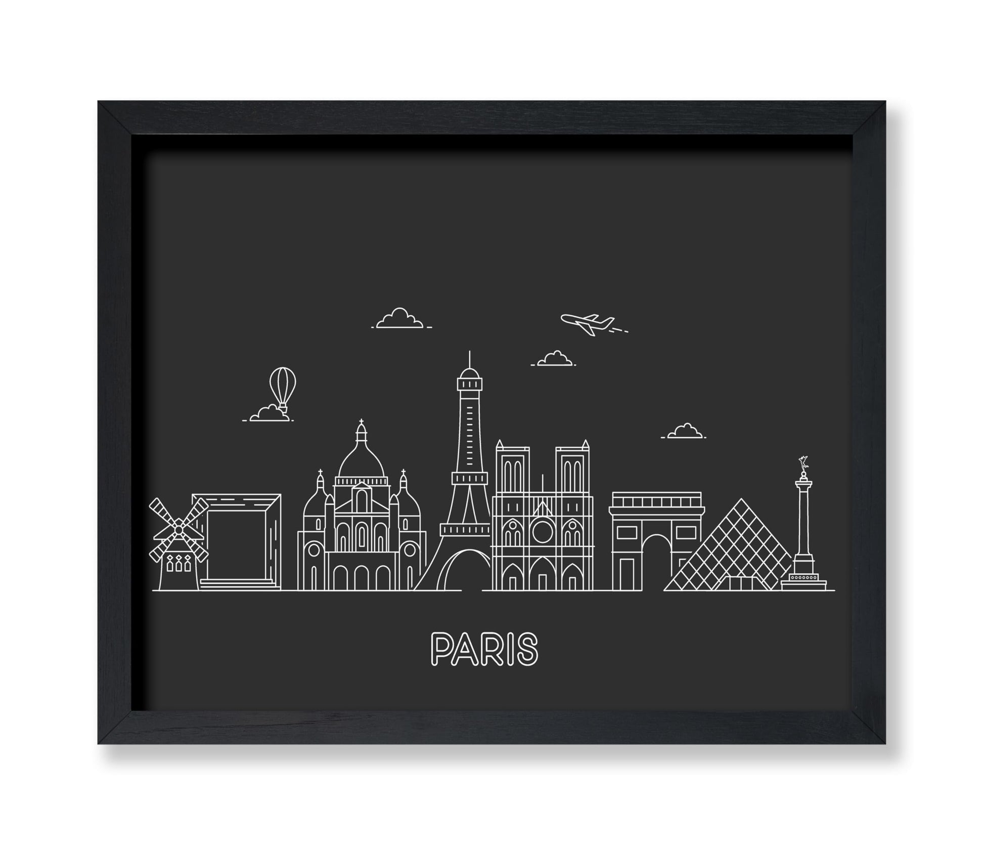 Paris Skyline No1