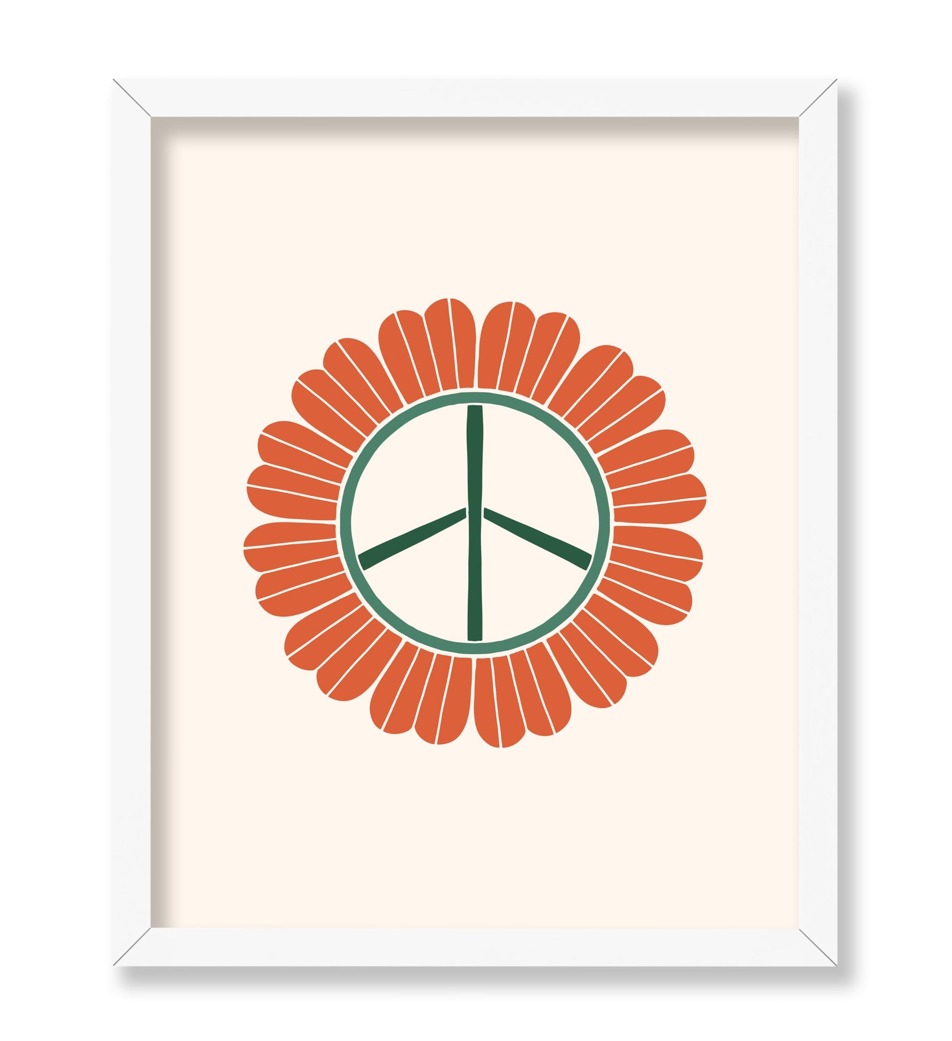 Floral Hippie Peace No2