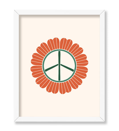 Floral Hippie Peace No2