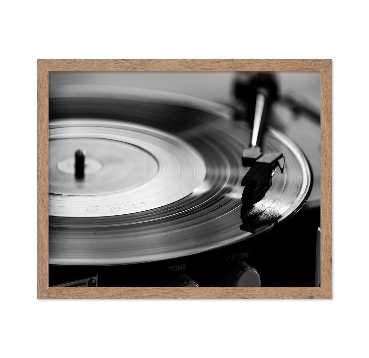 Flat Disc Vinyl Record