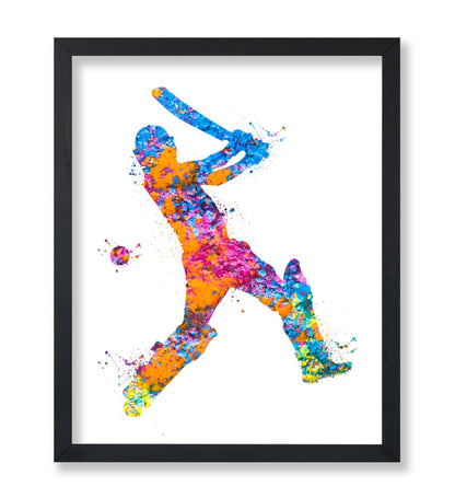 Watercolor Cricket