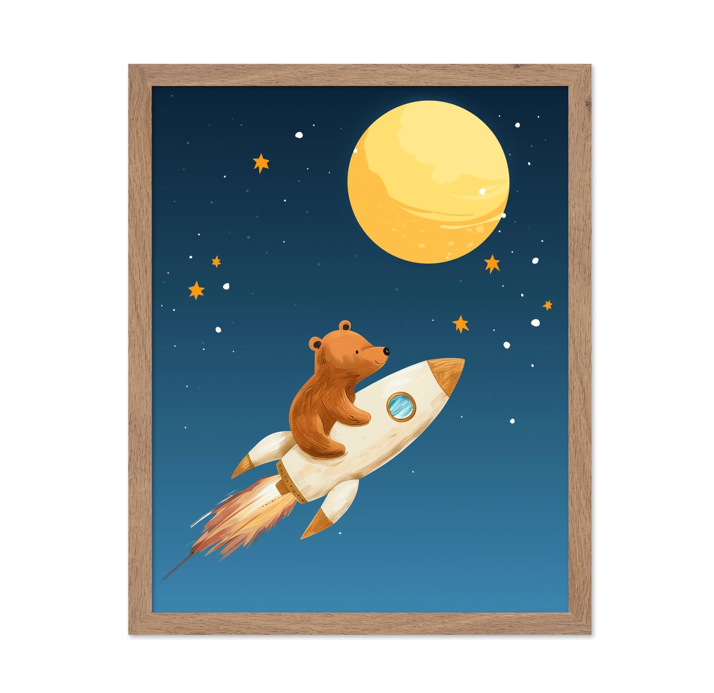 Bear on a Rocket