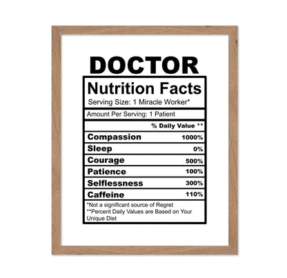 Doctor Nutrition Facts