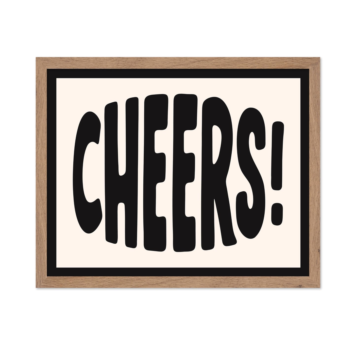 Cheers Typography No1