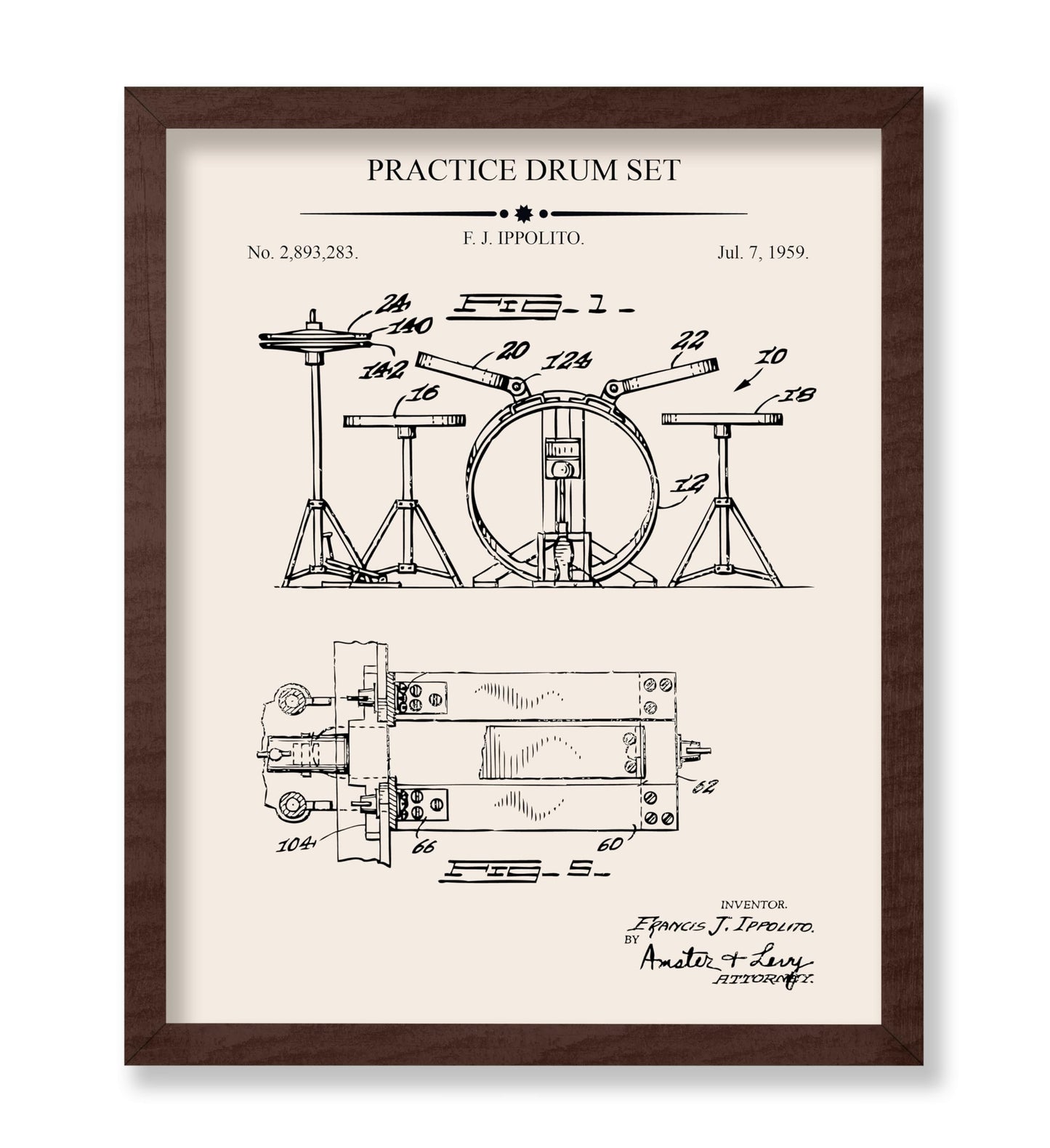 Drum Set Blueprint No1