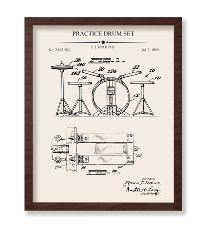 Drum Set Blueprint No1