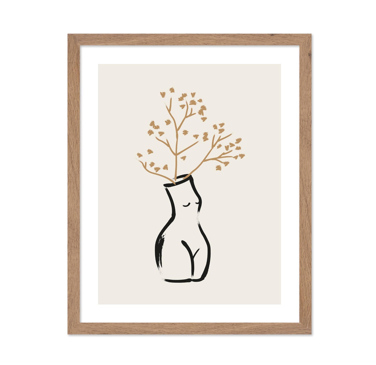 Body Figure Vase