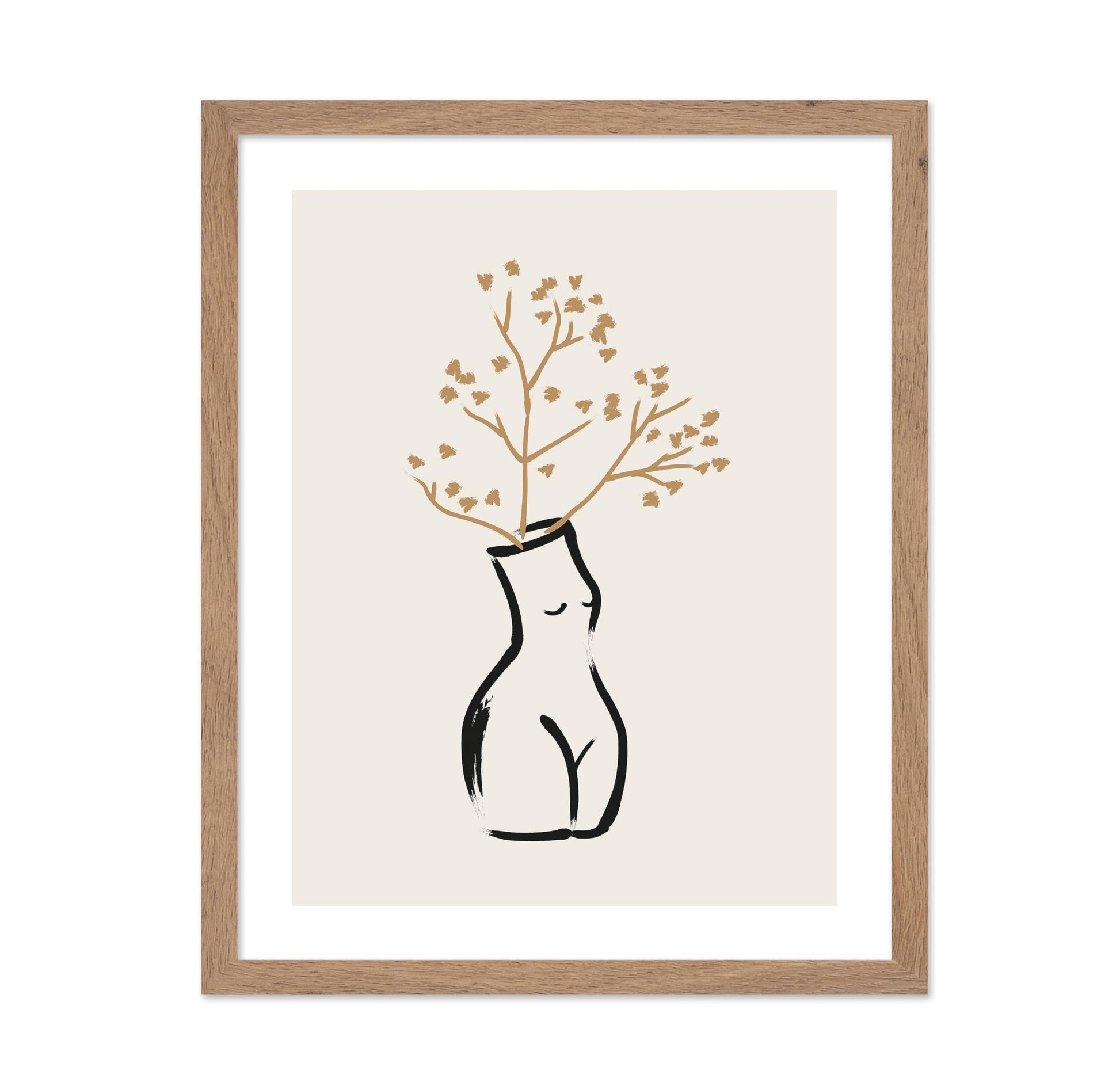 Body Figure Vase