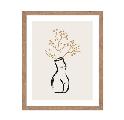 Body Figure Vase