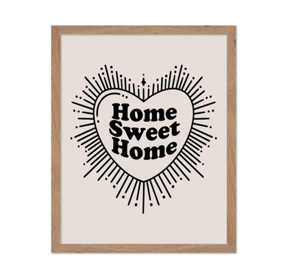 Beige Home Sweet Home