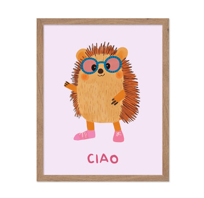 Cute Baby Hedgehog