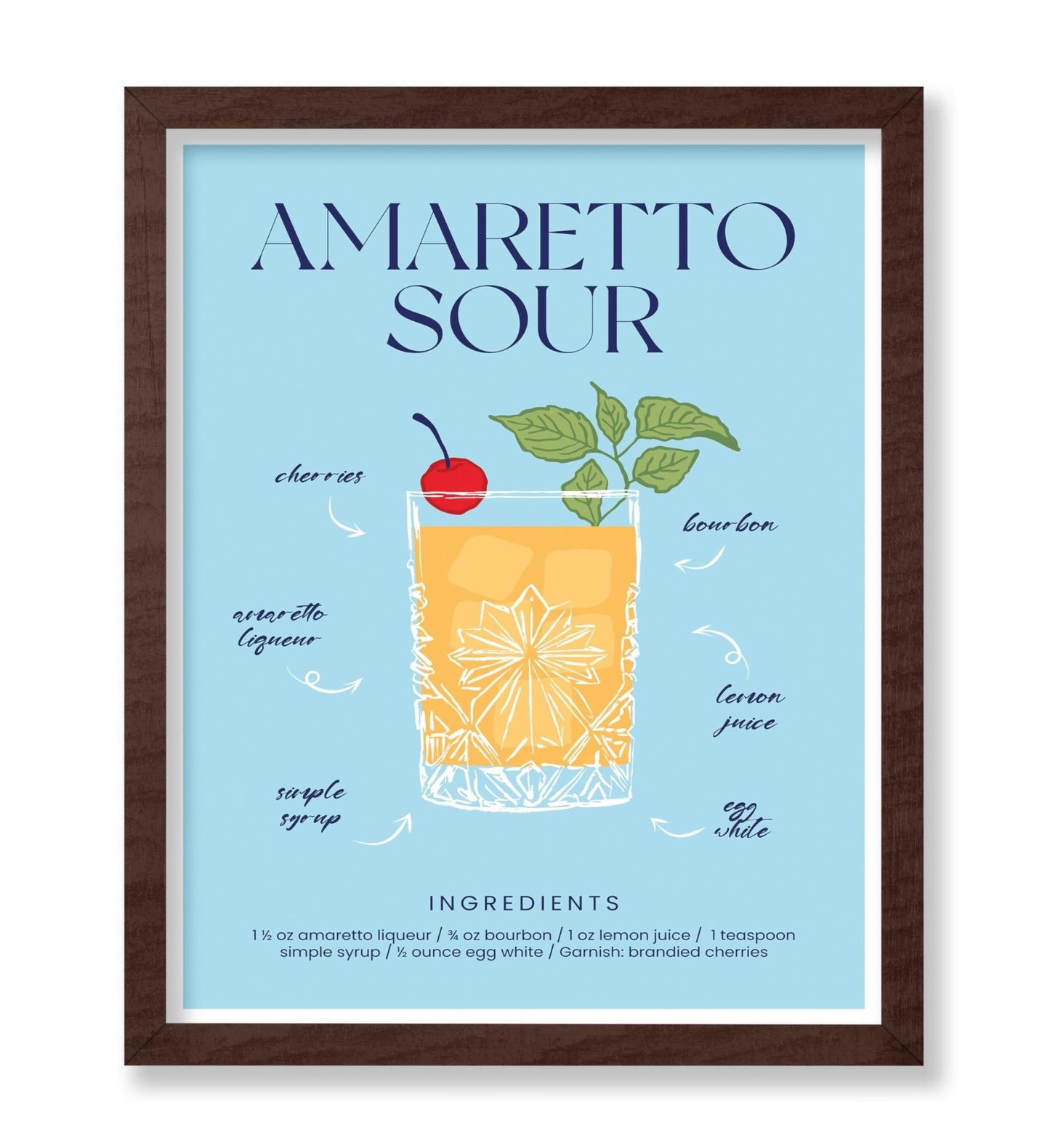 Amaretto Sour Cocktail Recipe