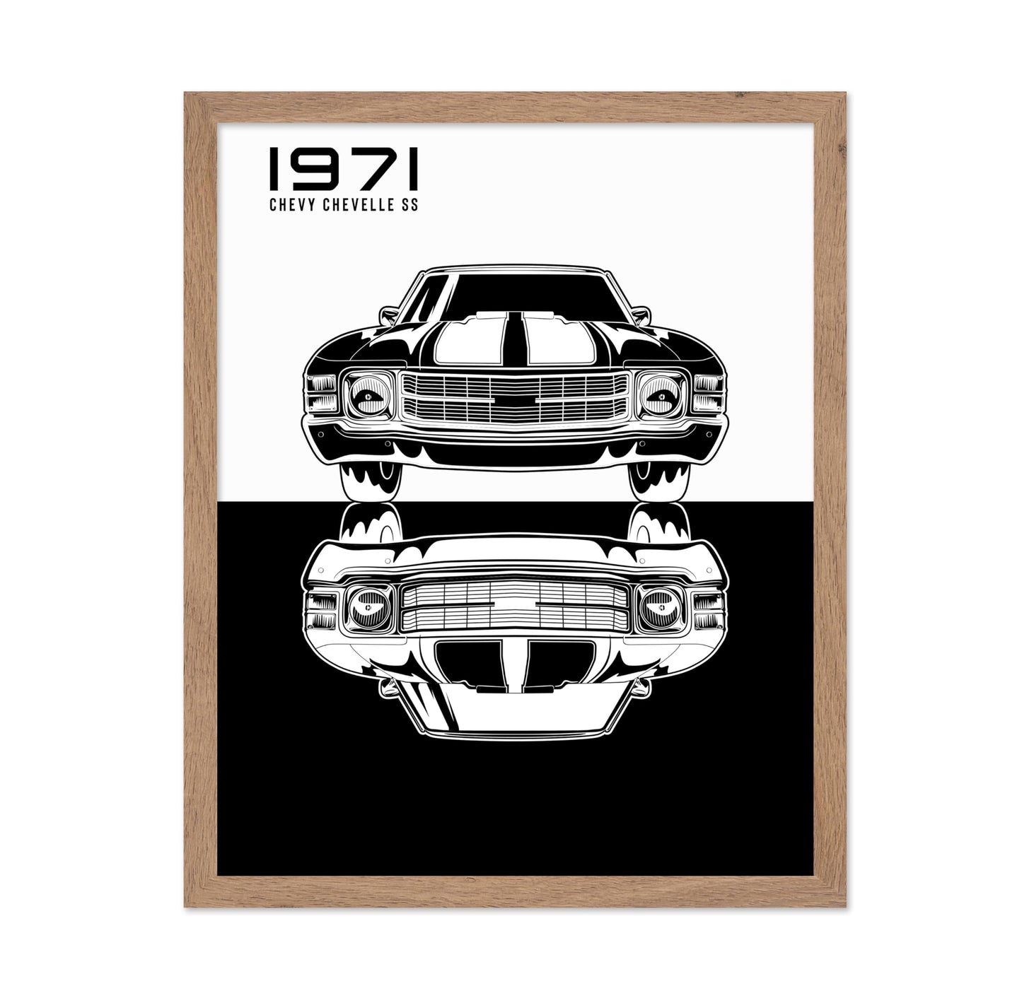 Classic Car Silhouette No1