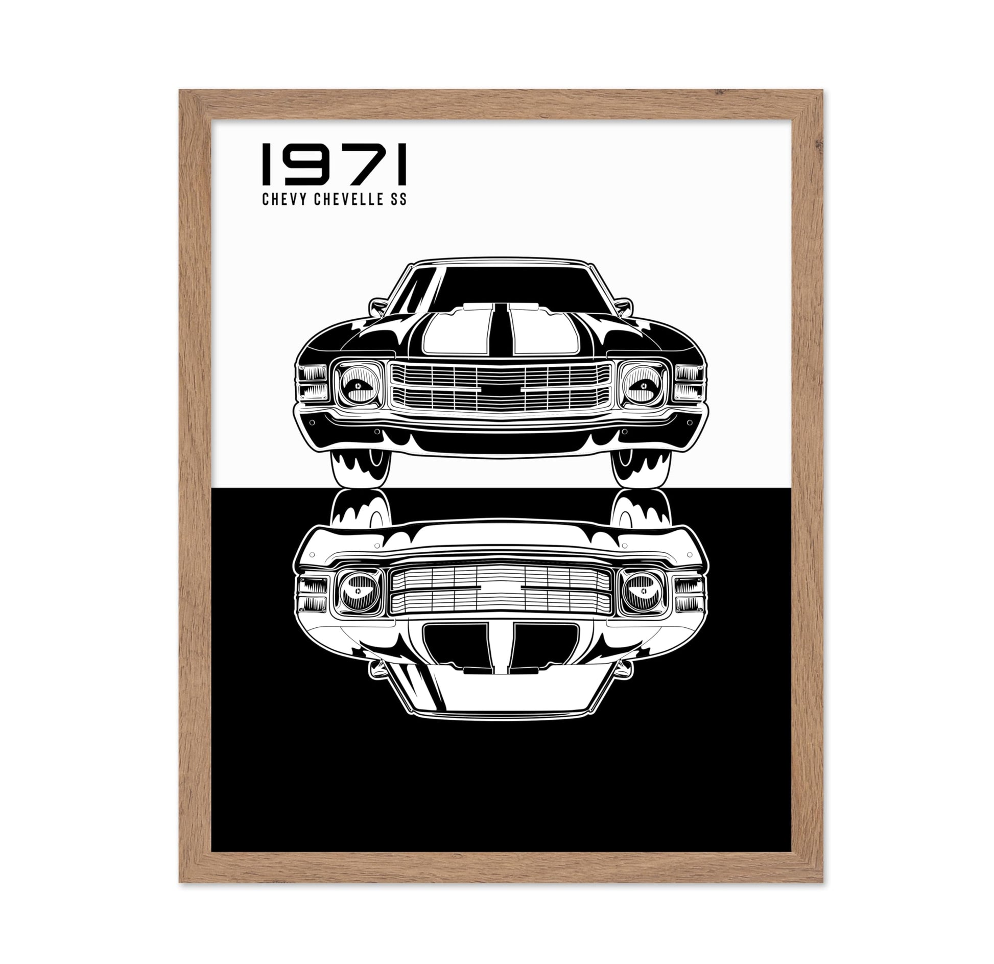 Classic Car Silhouette No1