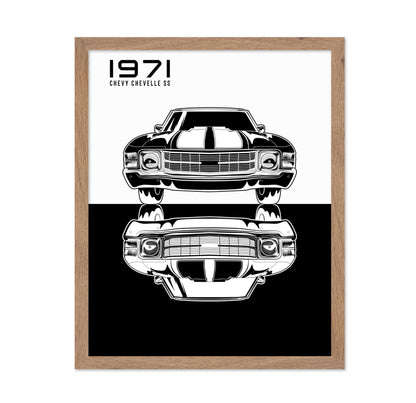 Classic Car Silhouette No1