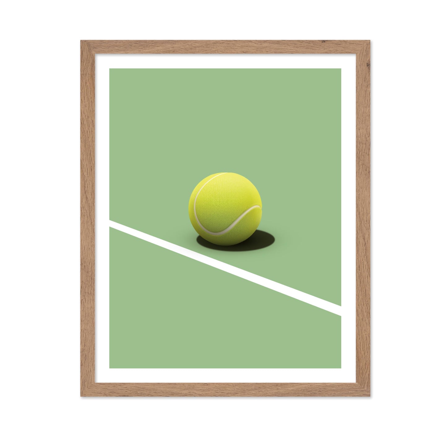 Green Tennis Court