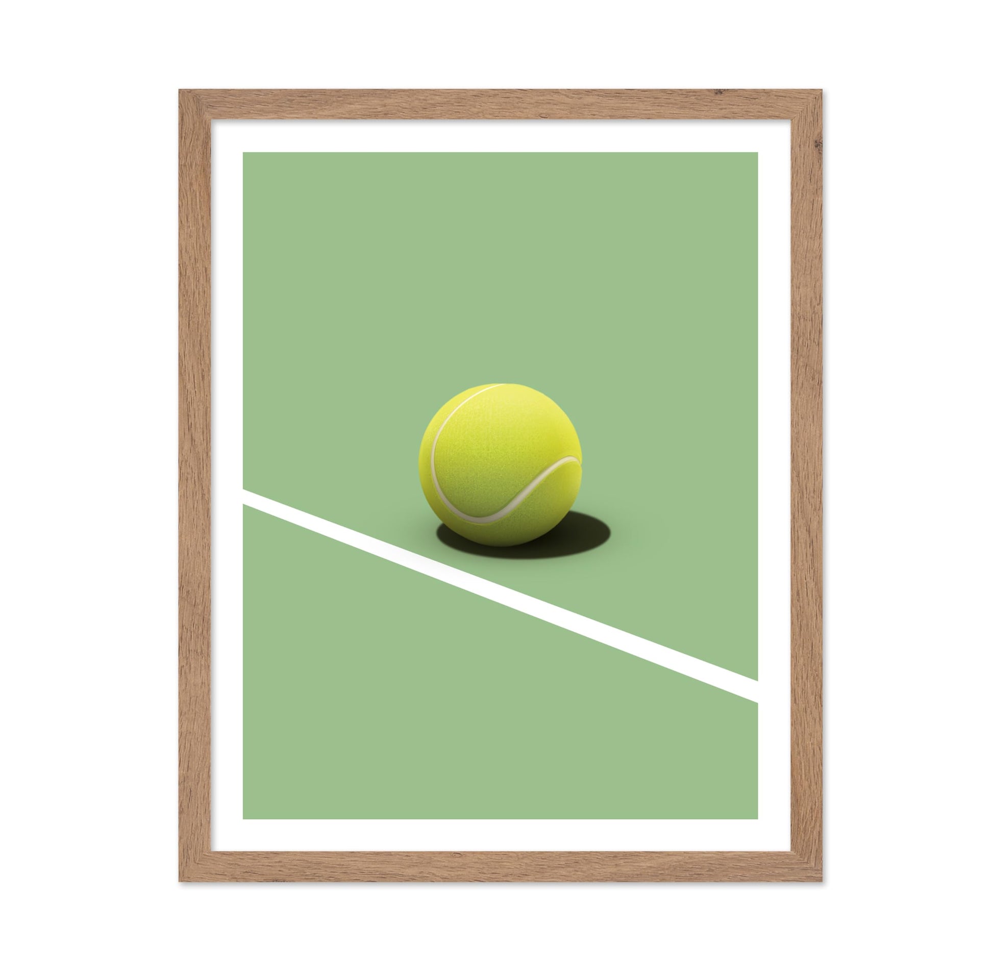 Green Tennis Court