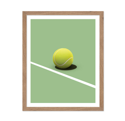 Green Tennis Court