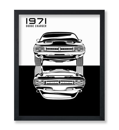 Classic Car Silhouette No3